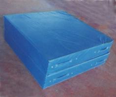 防撞安全墊，厚度30cm以下可訂做為對折式-折收