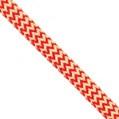 Teufelberger 10mm Ocean Polyester Red Cord Per Foot 耐熱輔助繩