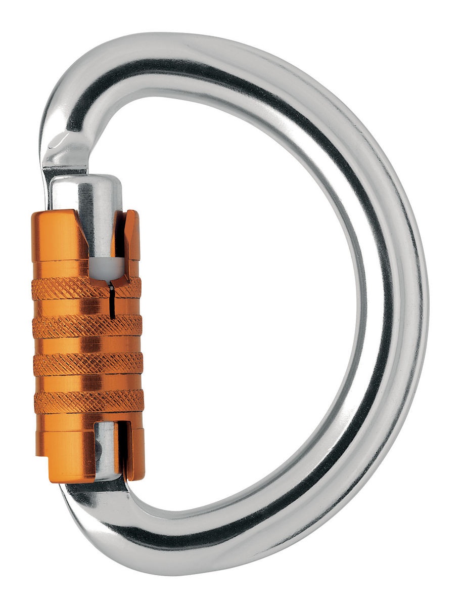 PETZL M37TL ONMI TRIACT-LOCK半圓形鉤環(三段鎖)