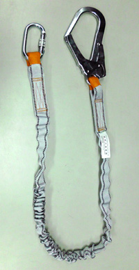 織帶式緩衝繩 - 單鉤挽索
