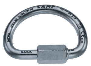 C.A.M.P. 691 D Shape 10mm 鋼製半圓形快速連接環