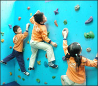 兒童攀岩客戶推薦-我先登頂！
