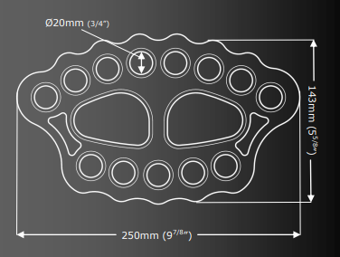 ISC Rigging Plate-Large 大分力盤