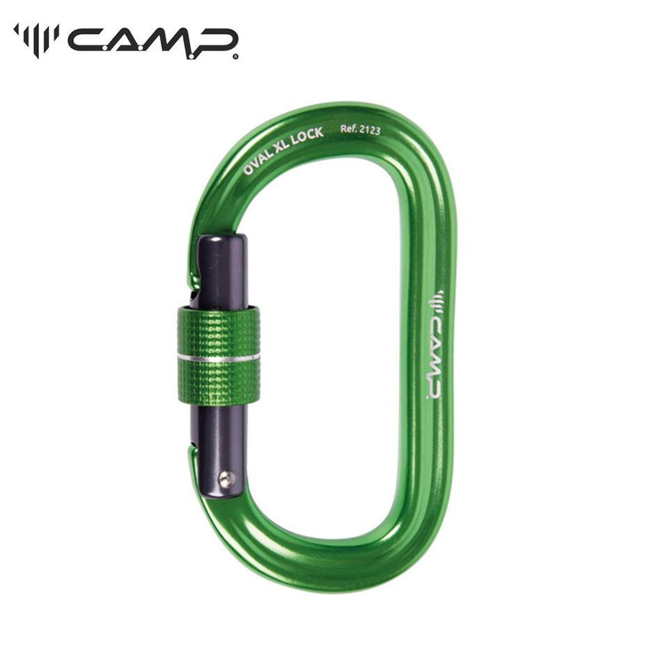 CAMP 2123  OVAL XL LOCK O型鋁合金鉤環(手轉鎖)