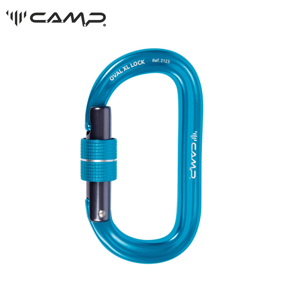 CAMP 2123  OVAL XL LOCK O型鋁合金鉤環(手轉鎖)