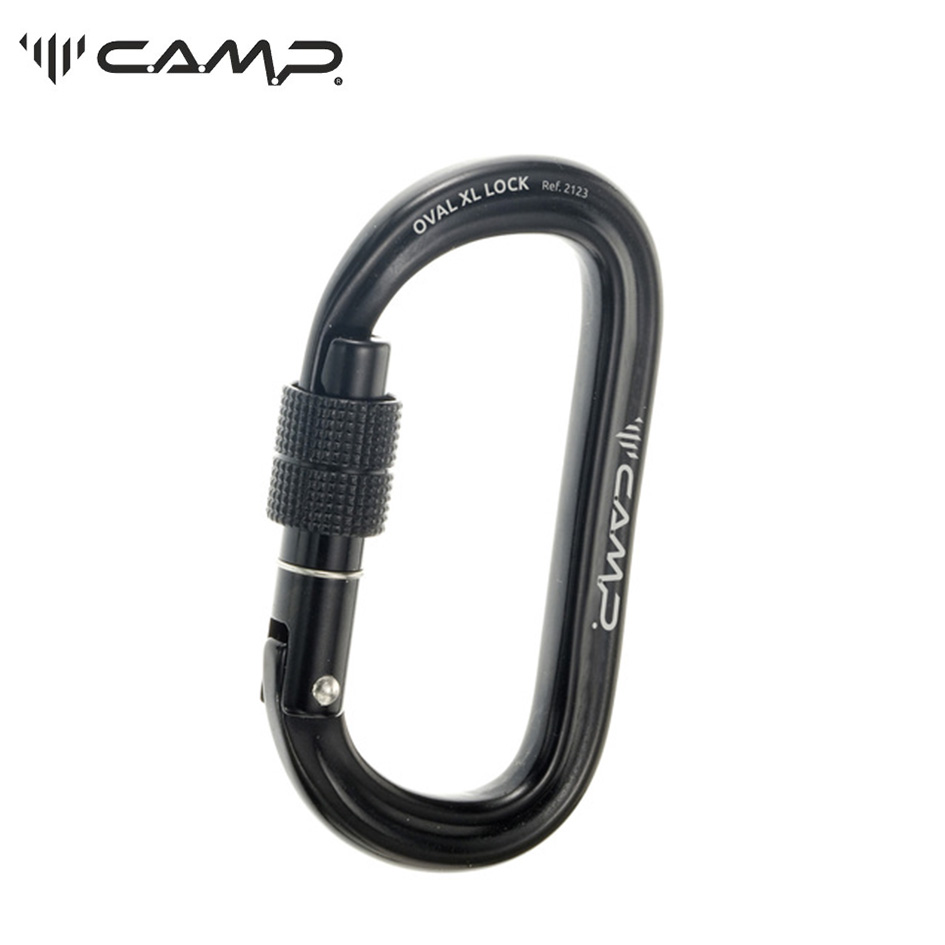 CAMP 2123  OVAL XL LOCK O型鋁合金鉤環(手轉鎖)