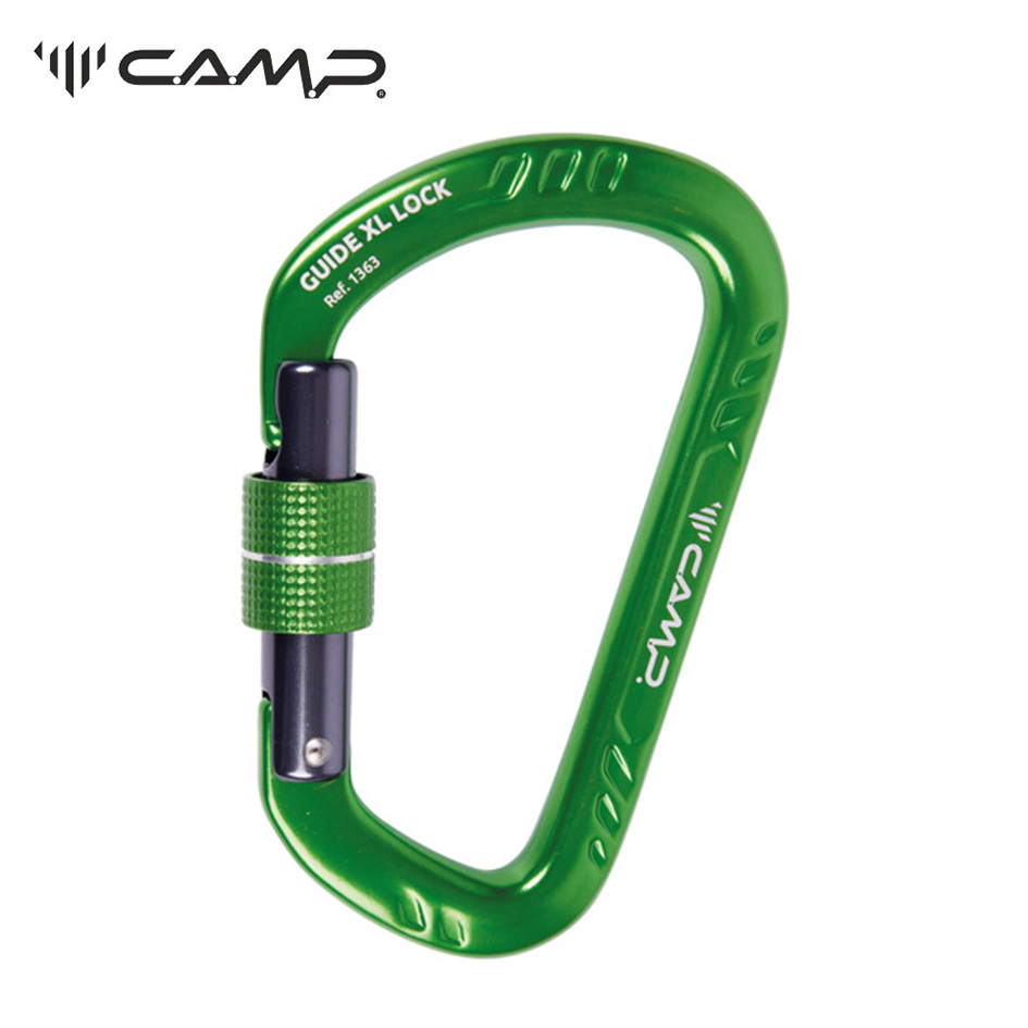CAMP GUIDE XL LOCK 手轉鎖鋁合金D形鉤環