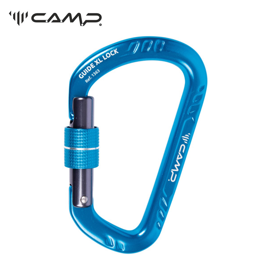 CAMP GUIDE XL LOCK 手轉鎖鋁合金D形鉤環