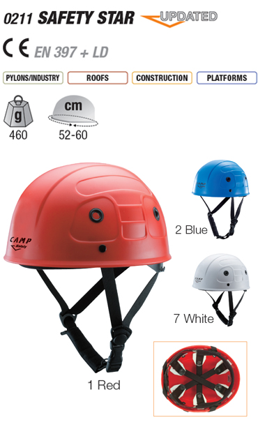 C.A.M.P. 211 登山用安全帽