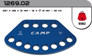 C.A.M.P. 1269.02 Multianchor 12孔分力盤