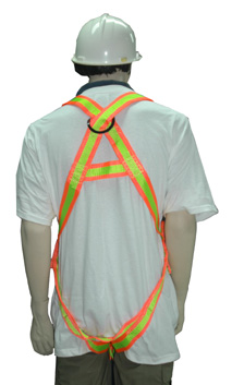 背負式安全帶(全身)(亮橘、黃)