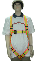 背負式安全帶(全身)(亮橘、黃)