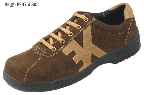 3K排熱氣墊安全鞋(咖啡色)