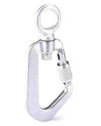ALFA S-2086 Forged steel swivel carabiner 鋼製旋轉鉤環