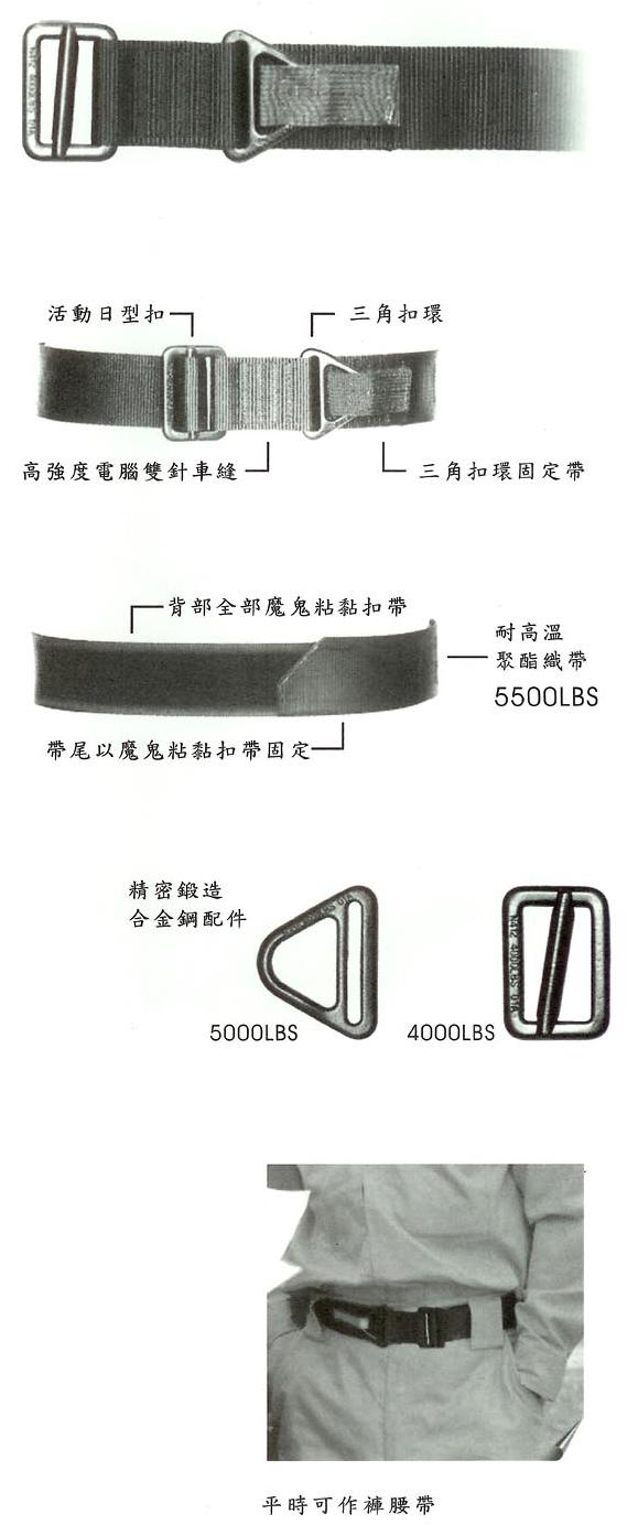 救助腰帶 (警消用安全腰帶) (專業用)