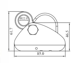 ALFA S-2200 Ascending Rope Grabs 繩索用鋁合金防墜器