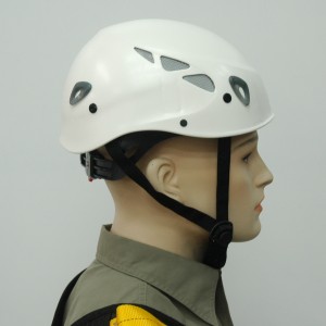 C.A.M.P. 220 工業/工作/工程用安全帽(白色) 側面圖